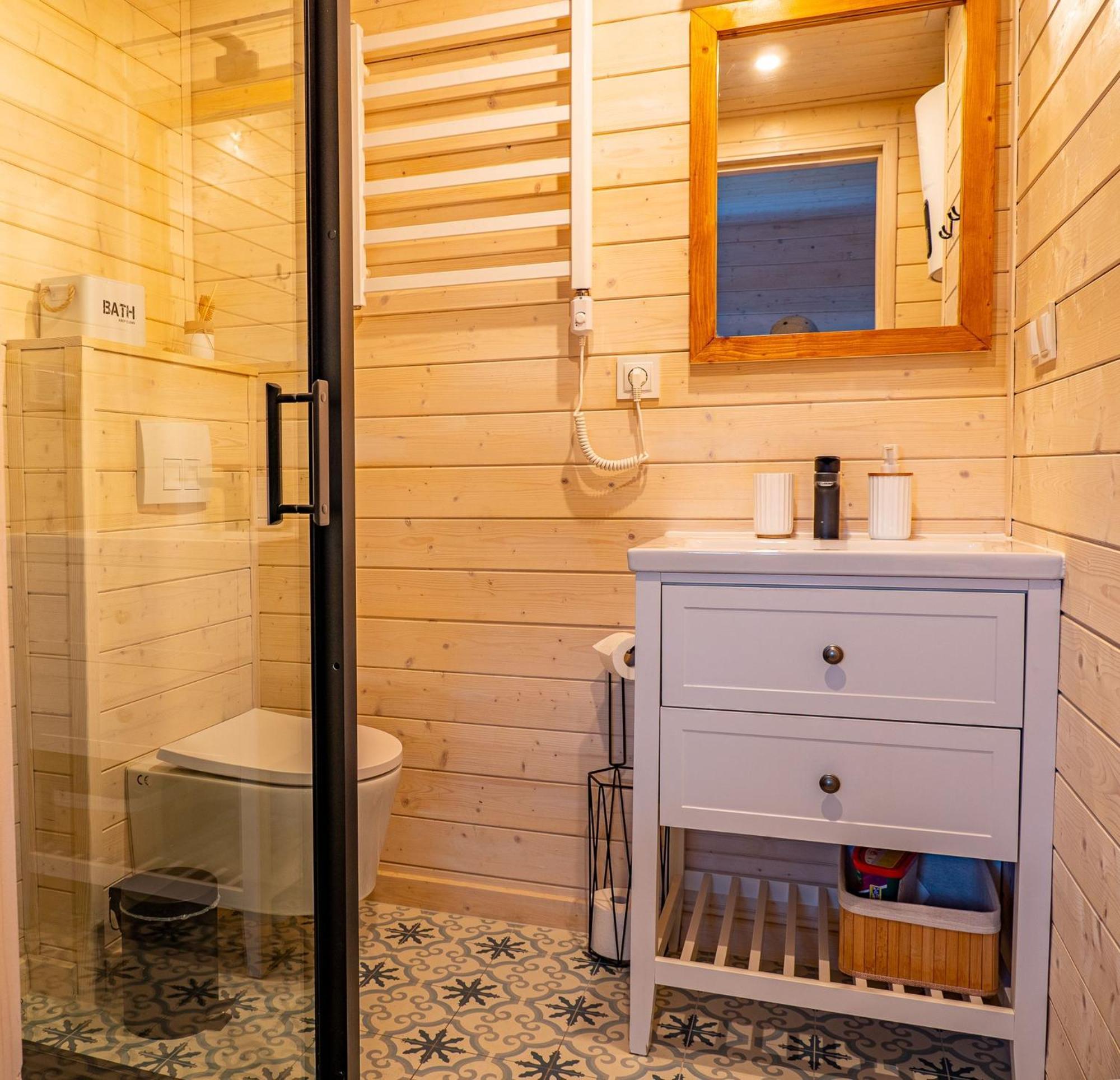 Domek Arkasasino Z Jacuzzi Exterior foto